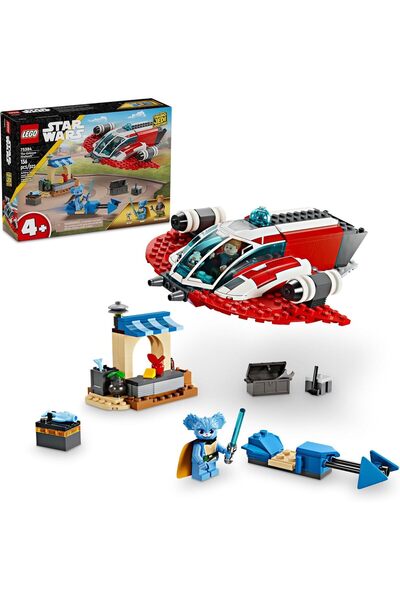 LEGO Star Wars: Young Jedi Adventures The Crimson Firehawk, Kids’ Starter Set...
