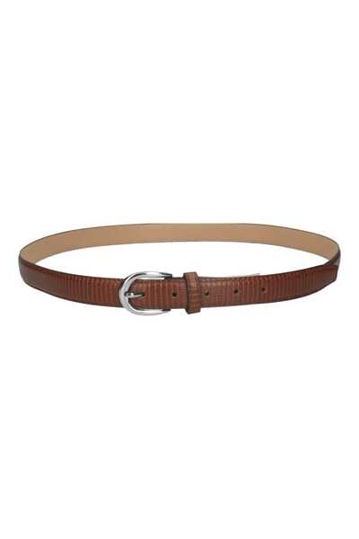 OEM Curea dama, din piele ecologica, maro, eleganta, 100cm