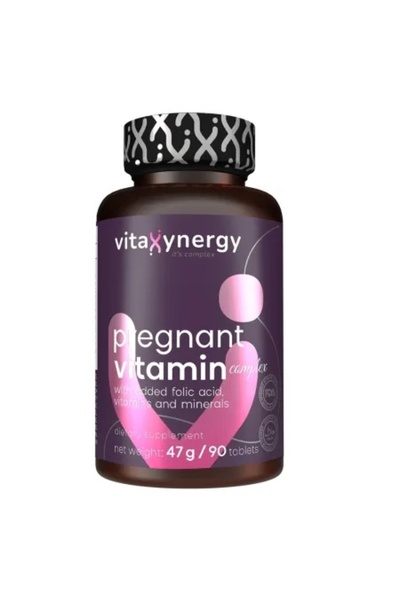 VITAXYNERGY Complex de vitamine Pregnant, 90 tablete,