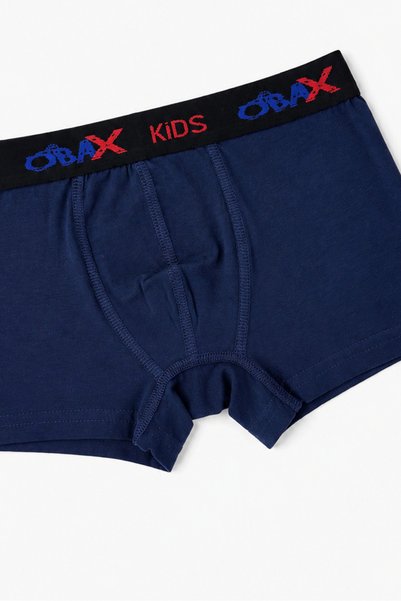 obax Boys' Boxer Briefs 6-Pack - 100% Cotton Colorful Soft Breathable Fabric
