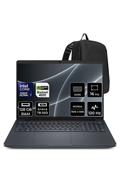 Dell Pro Max 16 Plus Core Ultra 7 265HX RTX Pro 4000 Blackwell 16GB 128GB RAM...