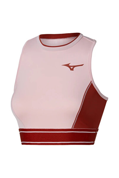 MIZUNO Stargazer Crop Top Women's T-Shirt Pink / Red