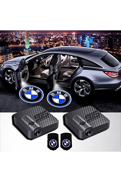 MKY STORE BMW KAPI ALTI LED AYDINLATMA ARAÇ LOGOLU