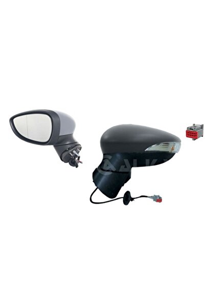 RapidAuto Oglinda exterioara Ford Fiesta (Ja8), 09.2008-01.2013, Stanga, regl...