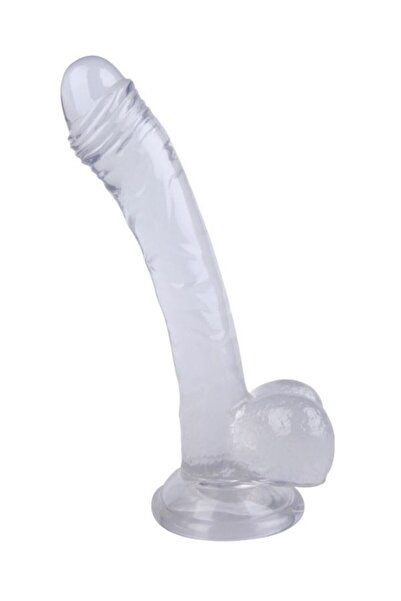 19cm Beyaz Dildo No:10