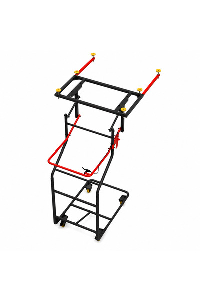 Alayjah Hard Top Roof Lifter for Jeep Wrangler 1997–2025, Heavy Duty Adjustab...