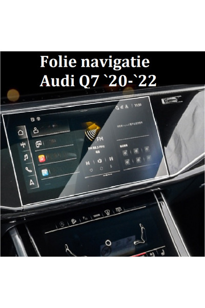 GIDA-CRIS Folie sticla securizata pentru ecran navigatie GC125, compatibil Au...