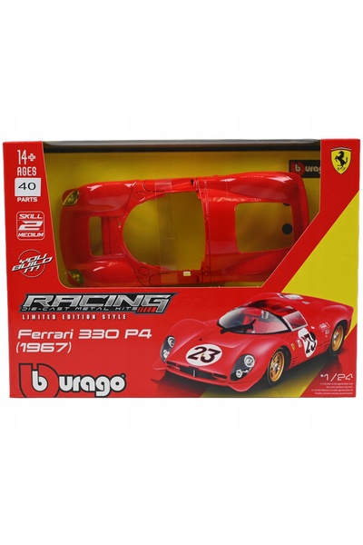 Bburago Junior Ferrari 330 P4 Daytona 1:24 Bburago KIT 18-26588 MODEL DE MAȘI...