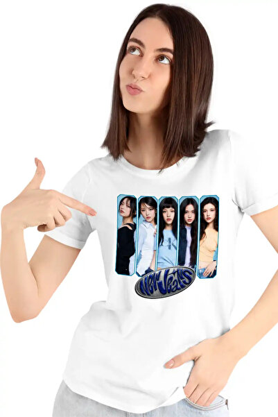 OEM Μπλουζάκι NewJeans Kpop Εμπορεύματα