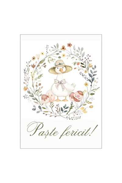 OEM Felicitare 13x18 cm cu plic - Paște - Model 3