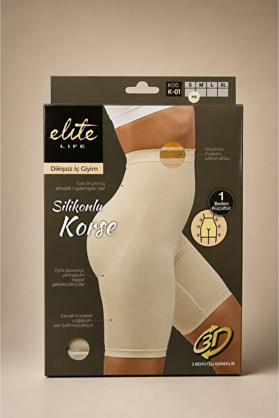 butiksosyete38 Silikonlu Korse Ten