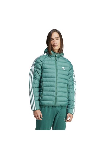 adidas Ανδρικό Φουσκωτό Μπουφάν με Κουκούλα και Επένδυση 2XL