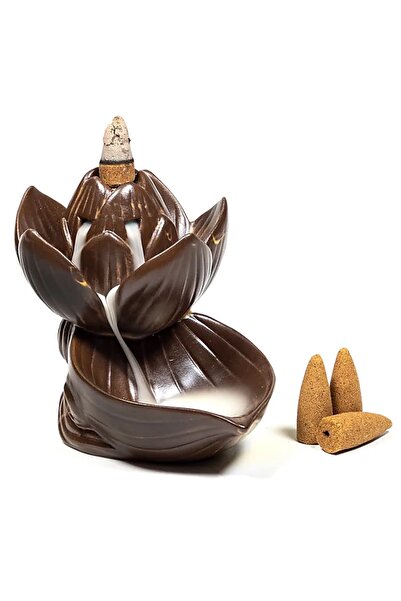 OEM CASCADĂ DE FUM "LOTUS 2" | AROMATERAPIE ȘI MEDITAȚIE | PENTRU CONURI PARF...