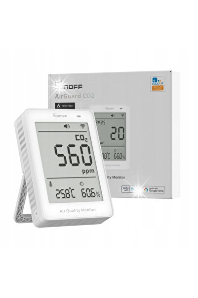 Sonoff SAWF-08P AirGuard CO2 NDIR detector de dioxid de carbon Matter prin WiFi