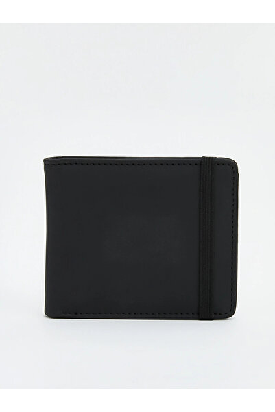LC Waikiki Black Leather Look Men's Wallet