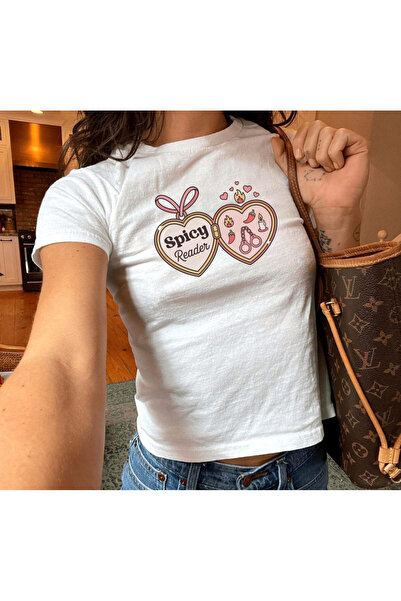 Grafftee Clothing Romance Book Lover Printed Women's Body Tee