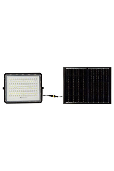 V-TAC Proiector LED solar 20W 1800 lm 6400K Negru