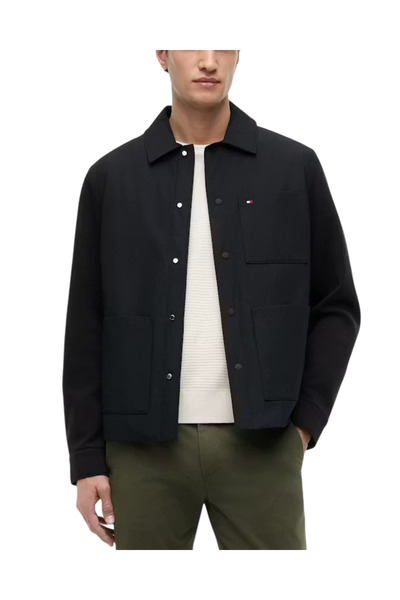 Tommy Hilfiger Ανδρικό Μπουφάν Μαύρο MW0MW43215-BDS