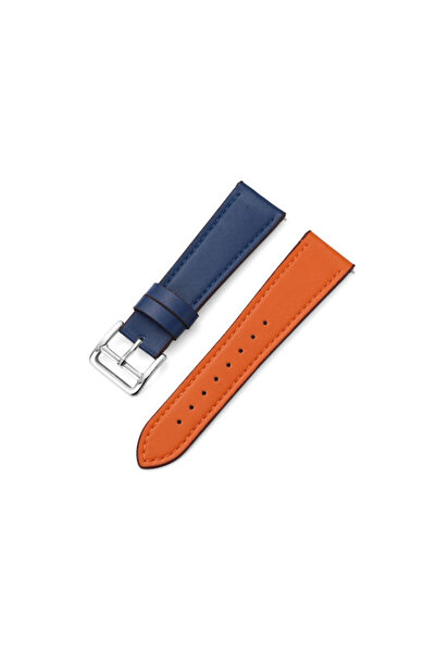 OEM Δερμάτινο Λουράκι με Καρφίτσα Μπλε (Amazfit Bip 5)