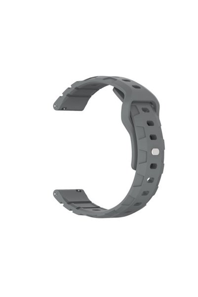 OEM Λουράκι σιλικόνης με σχέδιο Armor για Garmin Vivomove HR Vivomove, Γκρι Δ...