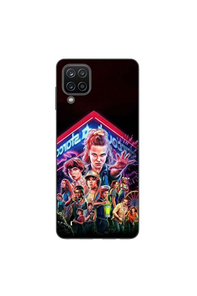 OEM Husa compatibila cu Samsung Galaxy A12 Silicon Gel Tpu Model Stranger Thi...