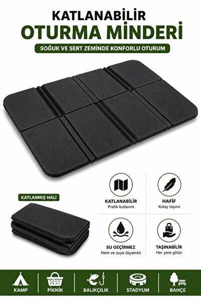 SALEMOON Katlanabilir Oturma Minderi – Kamp Minderi, ve Outdoor Aktiviteler İ...