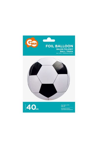 Godan Folie cu baloane 40cm Minge alb-negru
