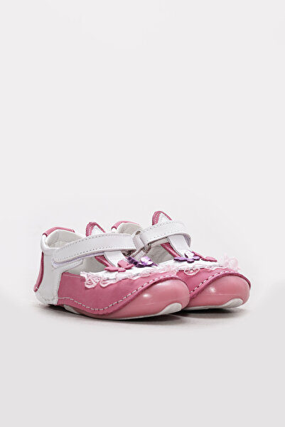Ayakkabıhane Inside and Outside Genuine Leather Pink Baby Casual Shoes Ah0789...