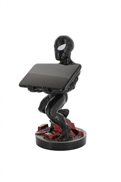 Exquisite Gaming Figurină Marvel Symbiote Spider-Man cu suport de prindere Ca...