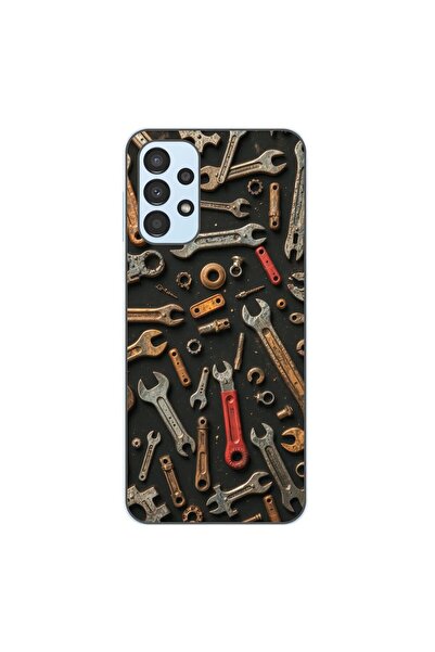 OEM Husa compatibila cu Samsung Galaxy A13 4G Silicon Gel Tpu Model Mechanic ...