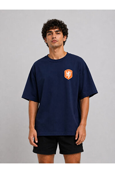 ZAVIXO Men's Premium Printed T-Shirt – Oversize Fit 100% Cotton Fabric