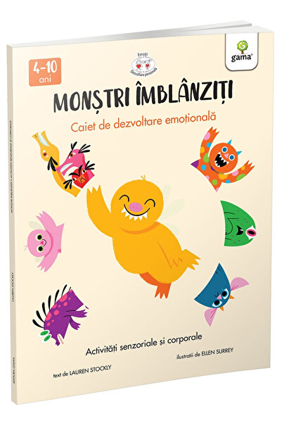 Editura Gama Monștri Îmblânzuiți - Activități Senzoriale și Corporale, Lauren...