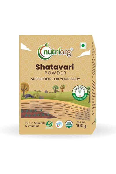Nutriorg Organic Shatavari Powder 100g | Rejuvenates for Vata and Pitta that ...