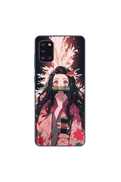 OEM Husa compatibila cu Samsung Galaxy A31 Silicon Gel Tpu Model Demon Slayer...