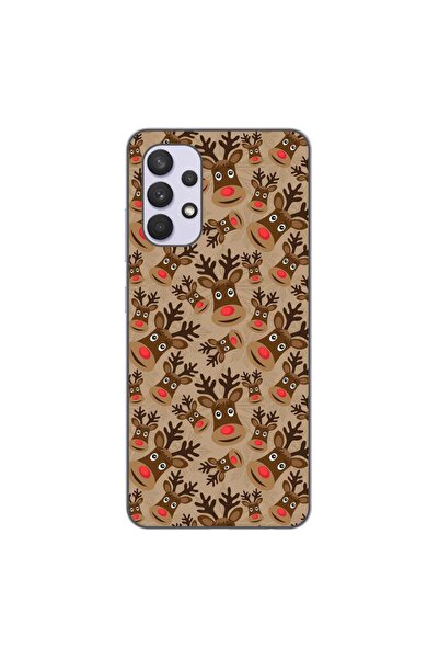 OEM Case compatible with Samsung Galaxy A32 5G Silicone Gel Tpu Christmas Rud...