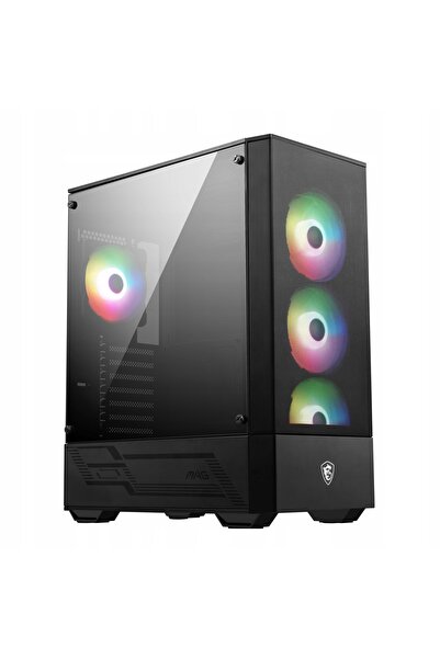 Kraft&dele Carcasă PC MSI MAG Forge 112R Midi Tower ATX cu fereastră, neagră
