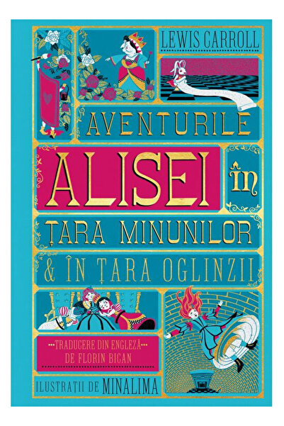 Editura Art Alice's Adventures in Wonderland & Through the Looking-Glass, Lew...