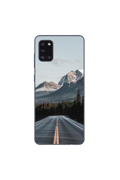 OEM Husa compatibila cu Samsung Galaxy A31 Silicon Gel Tpu Model Mountain Road
