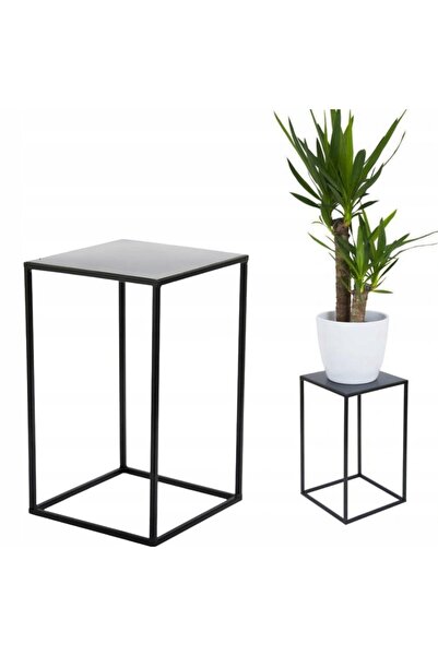 HowHomely Suport metalic vertical pentru flori, stil Loft
