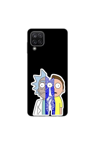 OEM Husa compatibila cu Samsung Galaxy A12 Silicon Gel Tpu Model Rick And Mor...
