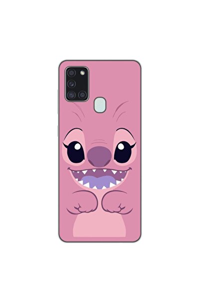 OEM Husa compatibila cu Samsung Galaxy A21s Silicon Gel Tpu Model Stitch Ange...