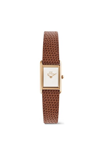 Daniel Wellington Bound Mini Light Brown Lizard White Rose G DW00600909 Kol S...