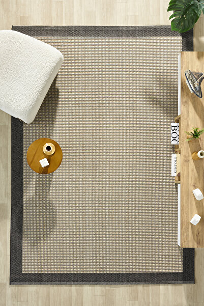venucci home & living Nancy Modern Sisal Jüt Toz Vermez Balkon Bahçe Mutfak K...