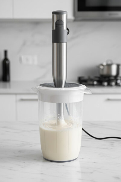 YAZICI 1 Liter Measuring Blender Container |   Hand Blender Compatible Mixer ...