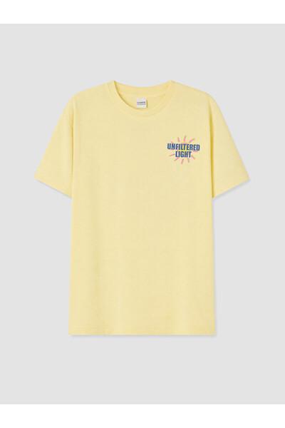 LC Waikiki Esvab • Modern & Distinctive Zero Roba Collar Printed Girls' T-Shirt