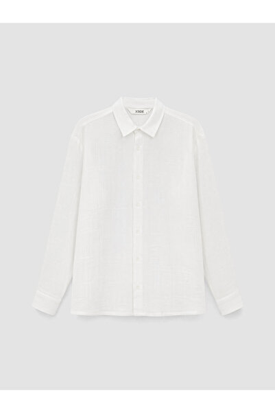 LC Waikiki Esvab • Modern & Distinctive Standard Fit Muslin Men's Shirt
