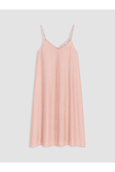 LC Waikiki V Planting Dress with V Planting Straps from Uzg Store for Style E...
