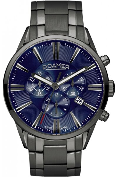 Roamer Ceas bărbătesc 508837 (44/45/50) — albastru marin, sportiv