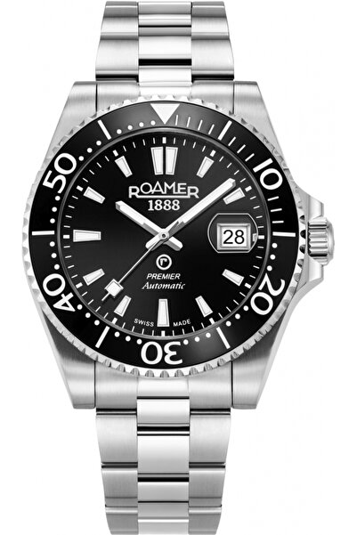 Roamer Ceas sport bărbătesc din oțel inoxidabil 986983 41 85 20 pentru înot.