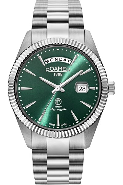 Roamer Ceas bărbătesc 981662 41 75 90 — verde, clasic
